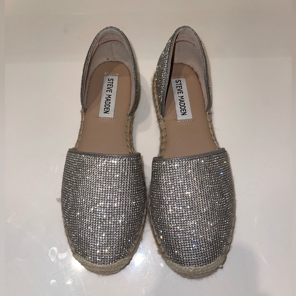 Steve Madden Rhinestone Espadrilles